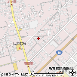 宮崎県都城市南横市町8339周辺の地図