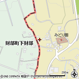 宮崎県都城市蓑原町1653周辺の地図