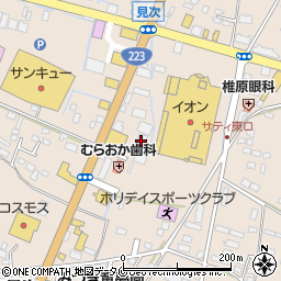 コロッケ倶楽部隼人店周辺の地図