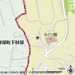宮崎県都城市蓑原町1654-1周辺の地図