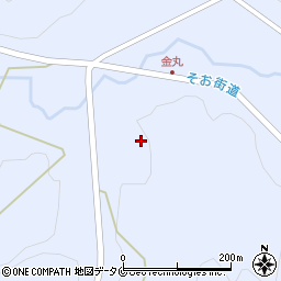 鹿児島県曽於市財部町北俣3976周辺の地図