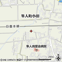 鹿児島県霧島市隼人町小田655周辺の地図