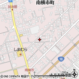 宮崎県都城市南横市町3683周辺の地図