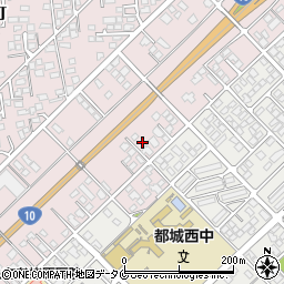 宮崎県都城市南横市町7833周辺の地図