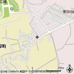 宮崎県都城市南横市町1911周辺の地図