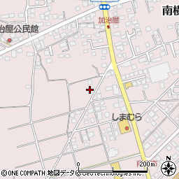 宮崎県都城市南横市町8354周辺の地図