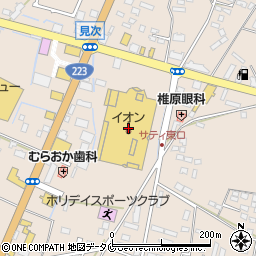 マイまくら　イオン隼人国分店周辺の地図