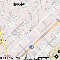 宮崎県都城市南横市町3687-7周辺の地図