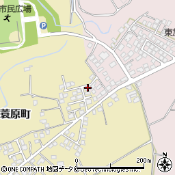 宮崎県都城市蓑原町1897-22周辺の地図