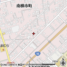 宮崎県都城市南横市町3687周辺の地図