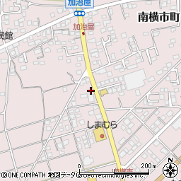 宮崎県都城市南横市町2105周辺の地図