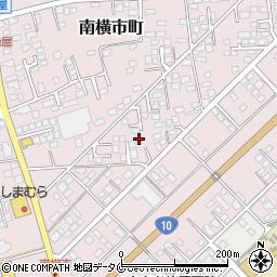 宮崎県都城市南横市町3687-5周辺の地図