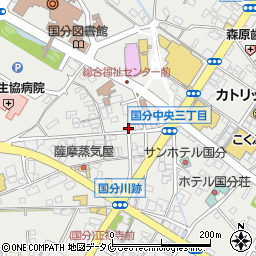 国分運転代行社周辺の地図