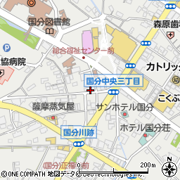 六郎サイクル周辺の地図