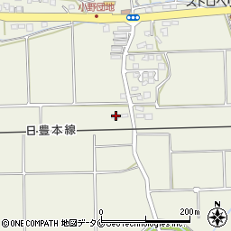 鹿児島県霧島市隼人町小田967周辺の地図