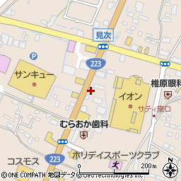 鹿児島県霧島市隼人町見次558周辺の地図