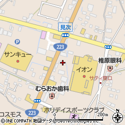 鹿児島県霧島市隼人町見次560周辺の地図