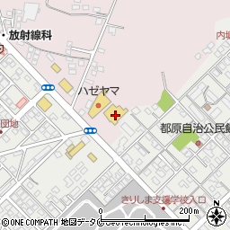 宮崎県都城市南横市町4284周辺の地図