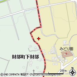 宮崎県都城市蓑原町1649周辺の地図