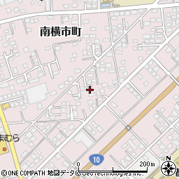 宮崎県都城市南横市町3711-1周辺の地図