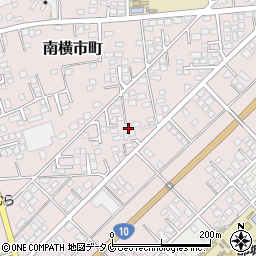 宮崎県都城市南横市町3722周辺の地図