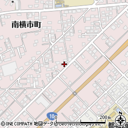 宮崎県都城市南横市町3739周辺の地図