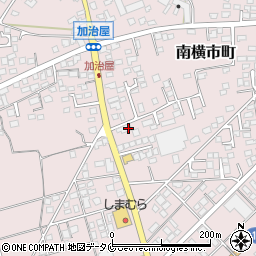 宮崎県都城市南横市町3678周辺の地図