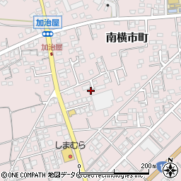 宮崎県都城市南横市町3680周辺の地図