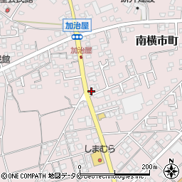 宮崎県都城市南横市町3673-22周辺の地図