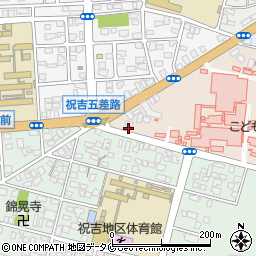 宮崎県都城市祝吉町5009-21周辺の地図