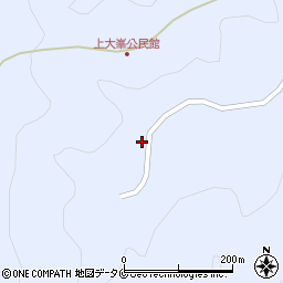 鹿児島県曽於市財部町北俣6668周辺の地図