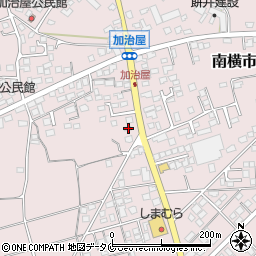 宮崎県都城市南横市町2102-1周辺の地図