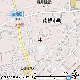 宮崎県都城市南横市町3679周辺の地図