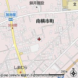 宮崎県都城市南横市町3692周辺の地図