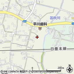 鹿児島県霧島市隼人町小田336周辺の地図