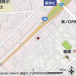 宮崎県都城市南横市町7823周辺の地図