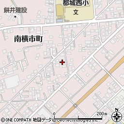 宮崎県都城市南横市町3737周辺の地図