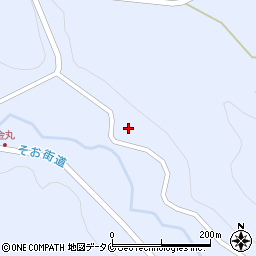 鹿児島県曽於市財部町北俣3845周辺の地図