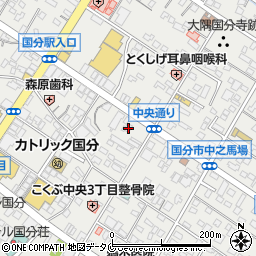 光学堂国分店周辺の地図