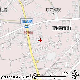 宮崎県都城市南横市町3677周辺の地図