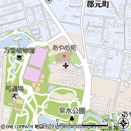 パークサイド早水弐番館周辺の地図