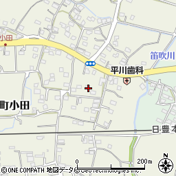 鹿児島県霧島市隼人町小田349周辺の地図