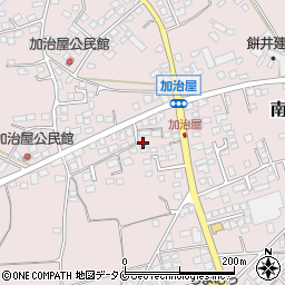 宮崎県都城市南横市町2084周辺の地図