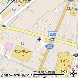 鹿児島県霧島市隼人町見次532周辺の地図