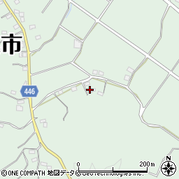 鹿児島県姶良市船津523周辺の地図