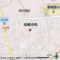 宮崎県都城市南横市町3705周辺の地図