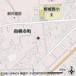 宮崎県都城市南横市町3724周辺の地図