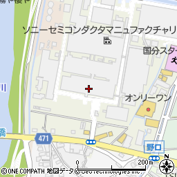 株式会社新菱　国分営業所周辺の地図