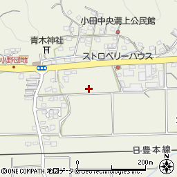 鹿児島県霧島市隼人町小田878周辺の地図