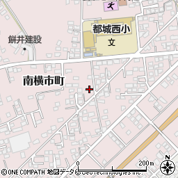 宮崎県都城市南横市町3729周辺の地図